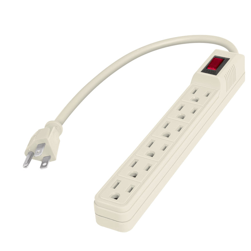 MULTICONTACTO 6 ENTRADAS VOLTECK CABLE 20cm.                      MUL-6E.
