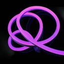 ROLLOS DE 5 METROS TIRA LED NEON MORADO.                        NEON-MORADO.