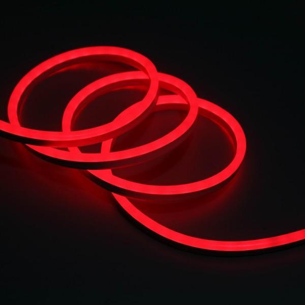 ROLLO DE 5 METROS TIRA LED NEON ROJO.                      NEON-ROJO.