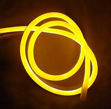 ROLLO DE 5 METROS TIRA LED NEON AMARILLO