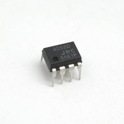 AMPLIFICADOR OPERACIONAL DUAL BIPOLAR.                            NJM 4558P.