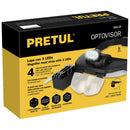 26019 LUPA OPTOVISOR DE 3 LEDS  PRETUL.                           OVIS-3P.