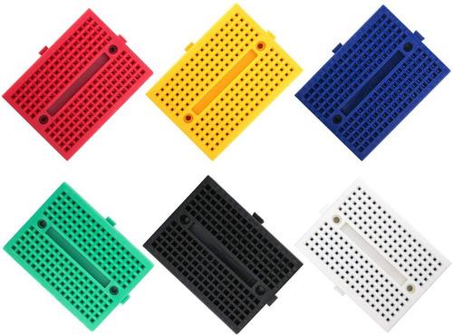 PROTOBOARD MINI COLORES 4.7 X 3.5 170 PUNTOS.                       PBO-MINI.