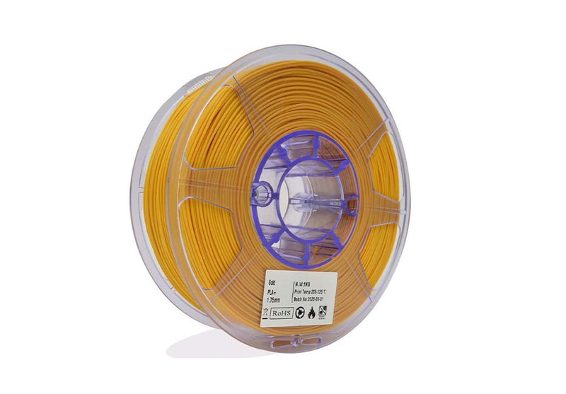 FILAMENTO PLA 1.75MM  PREMIUM 1KG ORO MARCA COLOR PLUS.        PLA1.75-ORO.