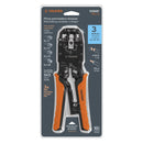 102681 PINZA PONCHADORA PARA CONECTORES RJ-11, RJ-12, RJ-22 Y RJ-45 CORTA Y PELA.                  PRJ-3.