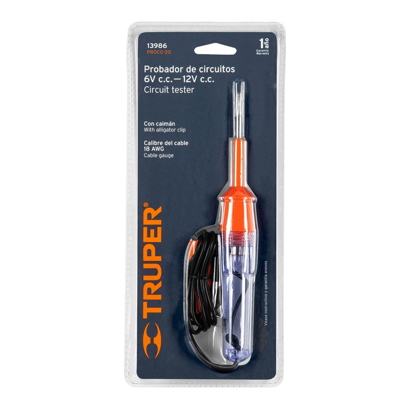 PROBADOR DE CIRCUITOS 6-12 VOLTS PROCO-20