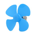 PROPELA DE 3 SAPAS 50mm EJE DE 2mm AZUl.                       PROPELA-50.