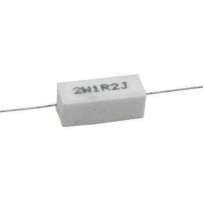 RESISTENCIA DE ALAMBRE 1.2 OHMS 2 WATTS 10% TOLERANCIA RA-1E2/2W