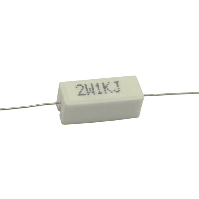 RESISTENCIA DE ALAMBRE 1 KILO 2 WATTS 10% TOLERANCIA RA-1K/2W