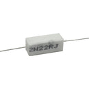 RESISTENCIA DE ALAMBRE 22 OHMS 2 WATTS 10% TOLERANCIA RA-22E/2W