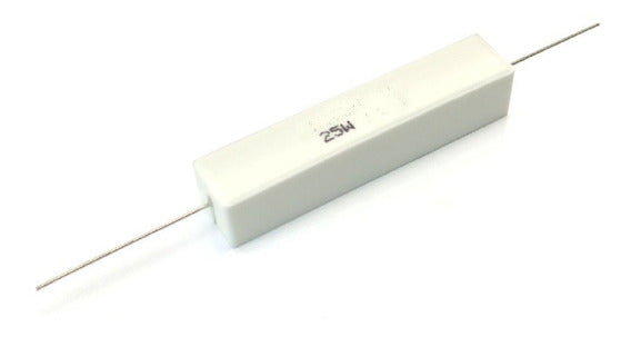 RESISTENCIA DE ALAMBRE 390 OHMS 25 WATTS 10%  TOLERANCIA RA-390E/25W