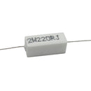 RESISTENCIA DE ALAMBRE 2.2 OHMS 2 WATTS 10% TOLERANCIA RA-2E2/2W