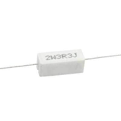 RESISTENCIA DE ALAMBRE 3.3 OHMS 2 WATTS 10% TOLERANCIA RA-3E3/2W