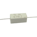 RESISTENCIA DE ALAMBRE 47 OHMS 5 WATTS 10% TOLERANCIA.      RA-47E/5W.