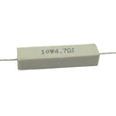 RESISTENCIA DE ALAMBRE 4.7 OHMS 10 WATTS 10% TOLERANCIA.         RA-4E7/10W.