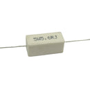 RESISTENCIA DE ALAMBRE 5.6 OHMS 5 WATTS 10% TOLERANCIA.                         RA-5E6/5W