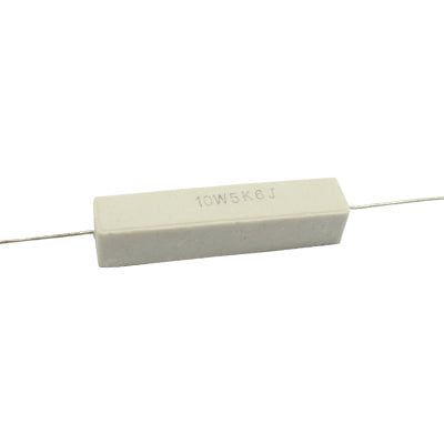 RESISTENCIA DE ALAMBRE 5.6 KILOS 10 WATTS 10% TOLERANCIA RA-5K6/10W