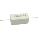 RESISTENCIA DE ALAMBRE 68 OHMS 5 WATTS 10% TOLERANCIA RA-68E/5W