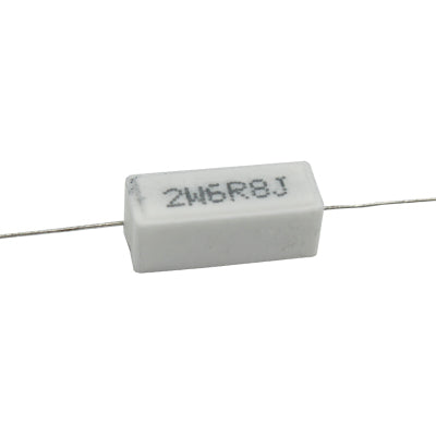 RESISTENCIA DE ALAMBRE 6.8 OHMS 2 WATTS 10% TOLERANCIA RA-6E8/2W