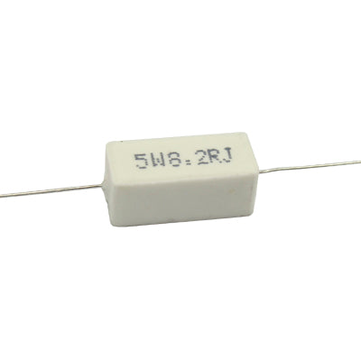RESISTENCIA DE ALAMBRE 8.2 OHMS 5 WATTS 10% TOLERANCIA RA-8E2/5W