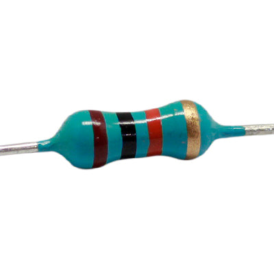 RESISTENCIA DE CARBON 10 KILOS 1/2 WATTS 5% TOLERANCIA.                      RC-10K