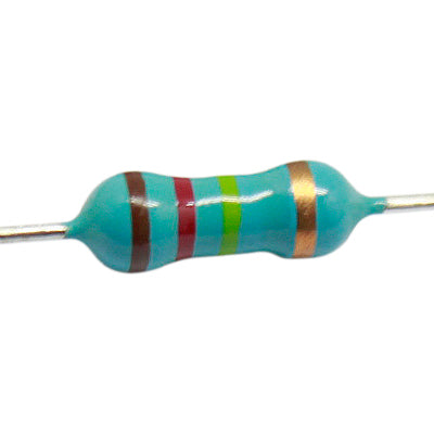 RESISTENCIA DE CARBON 120 KILOS 1/2 WATTS 5% TOLERANCIA RC-120K