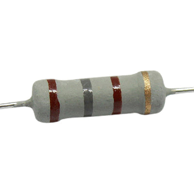 RESISTENCIA DE CARBON 180 OHMS 1 WATTS 5% TOL. RC-180E/1W