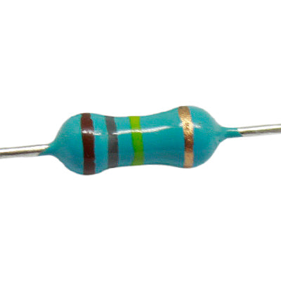 RESISTENCIA DE CARBON 180 KILOS 1/2 WATTS 5% TOLERANCIA RC-180K