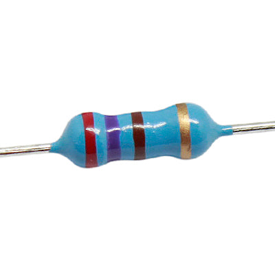 RESISTENCIA DE CARBOM 270 OHMS 1/2 WATTS 5% TOLERANCIA RC-270E