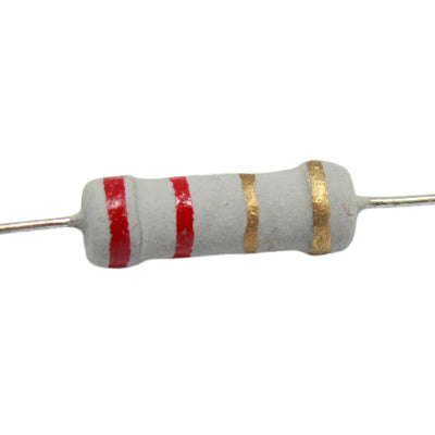 RESISTENCIA DE CARBON 2.2 OHMS 1 WATTS 5% TOL.                          RC-2E2/1W