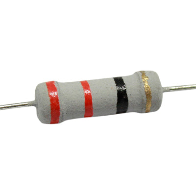 RESISTENCIA DE CARBON 33 OHMS 1 WATTS 5% TOL.                      RC-33E/1W