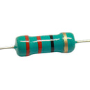RESISTENCIA DE CARBON 33 OHMS 1/2 WATTS 5% TOLERANCIA RC-33E
