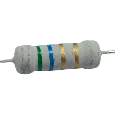 RESISTENCIA DE CARBON 5.6 OHMS 1 WATTS 5% TOL.                        RC-5E6/1W