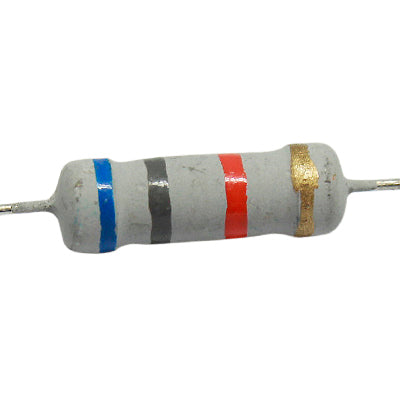 RESISTENCIA DE CARBON 68 KILOS 1 WATTS 5% TOL. RC-68K/1W