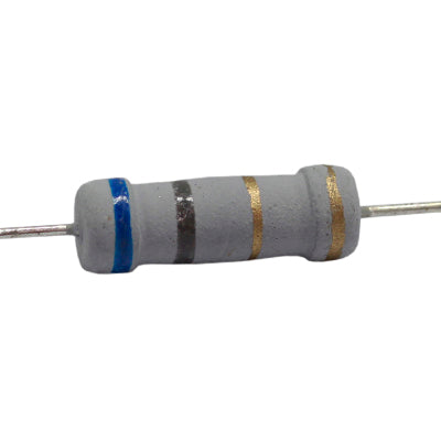 RESISTENCIA DE CARBON 6.8 OHMS 1 WATTS 5% TOL.                        RC-6E8/1W