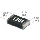 RESISTENCIA DE MONTAJE SUPERFICIAL 10 OHMS 1/8W 1206                       RMS-10E