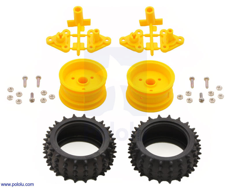 TAMIYA 70194 SPIKE TIRE SET  (2 TIRE)