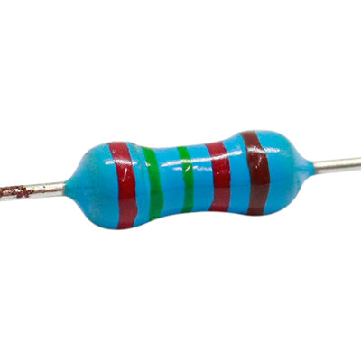 RESISTENCIA DE PRECISION 25.5 KILOS 1/4W 1% TOLERANCIA RP-25K5