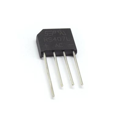 PUENTE RECTIFICADOR 4A/1000V LINEAL.      RS 407L.