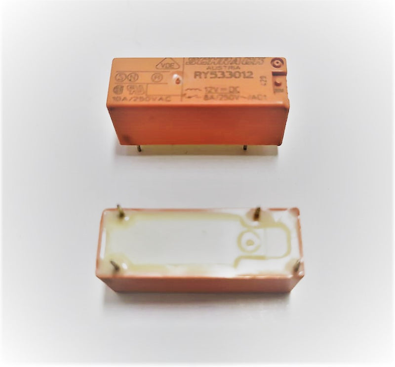 RELEVADOR 1P1T 12VCD 8 AMPERES RY 533012