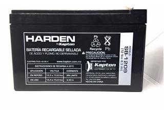 BATERIA RECARGABLE ACIDO PLOMO 12V / 8.5A.                        SB-1209.