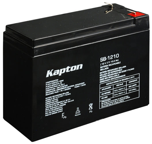 BATERIA RECARGABLE ACIDO / PLOMO 12V/10AH SB-1210
