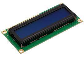 DISPLAY LCD 16X2 C/ BACKLIGHT FONDO AZUL.      SC162A3AZ.