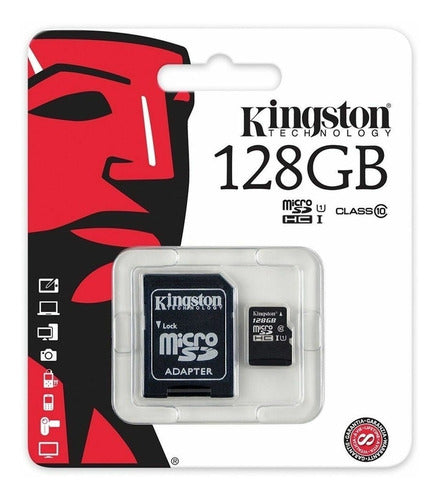 MEMORIA MICRO SD 128GB CLASE 10 KINGSTON
