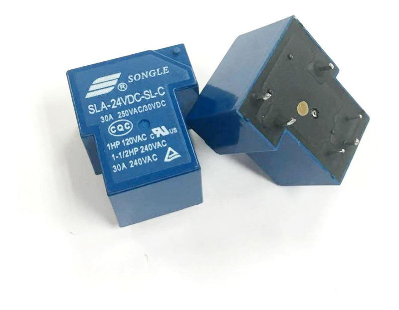 RELEVADOR TIPO L 1P2T 24VCD 30 AMP.                        SLA-24VCD-SL-C