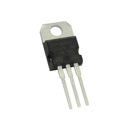 DIODO SCHOTTKY DOBLE CATODO COMUN 45V 30A TO-220.                          STPS 3045CW
