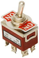 SWITCHDE PALANCA 15A/20A 250/125VAC 2P2T 2 POS. ON-ON.                       SW-266