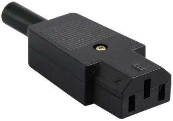 CLAVIJA PARA EXTENCION POLARIZADA 3 PINS SW-450