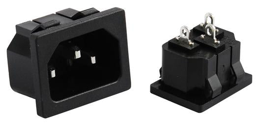 TOMACORRIENTE PARA CHASIS SIN FUSIBLE SW-451
