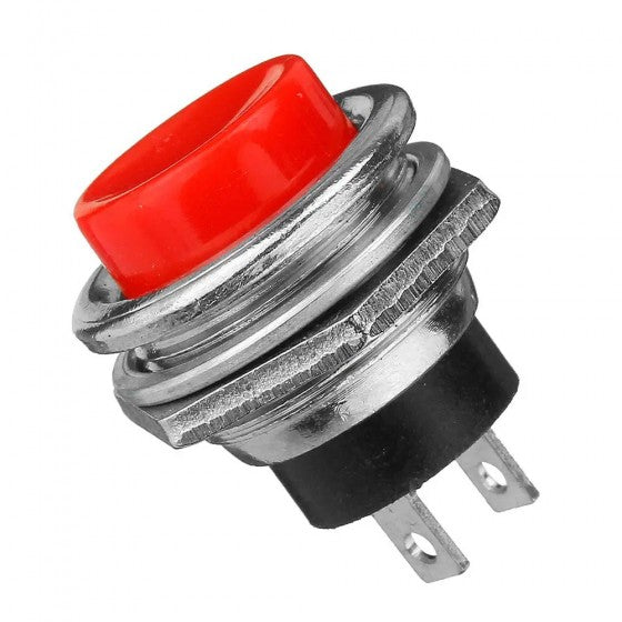 SWITCHPUSH BOTON ON ROJO.                       SW-733RD